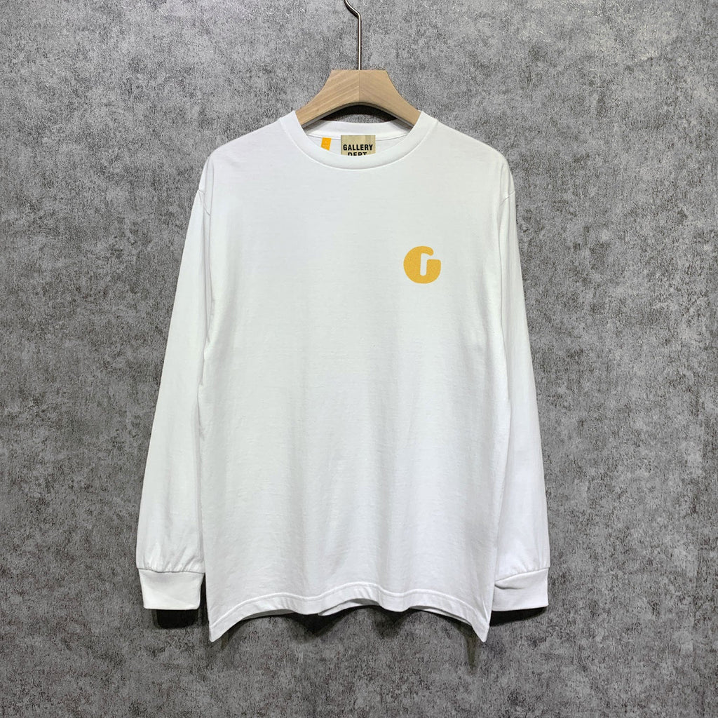 Gallery Dept Long Sleeved Shirt Fashion Brand Long Sleeve Long-Sleeved T-shirt Blouse
