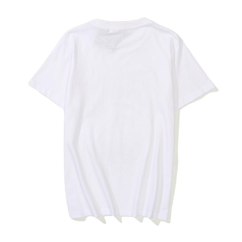 Bathing Ape T-Shirt Summer Leisure Pullover Loose Cartoon Printed Short-Sleeved T-shirt for Women
