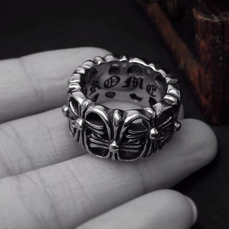 Chrome Heart Ring Ring