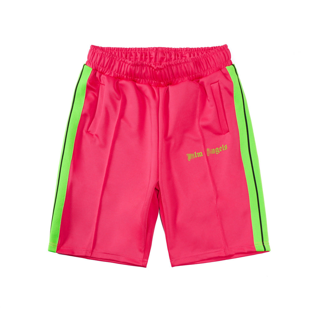 Palm Angle Shorts Palm Angels Casual Multicolor Striped Shorts Men and Women Sports