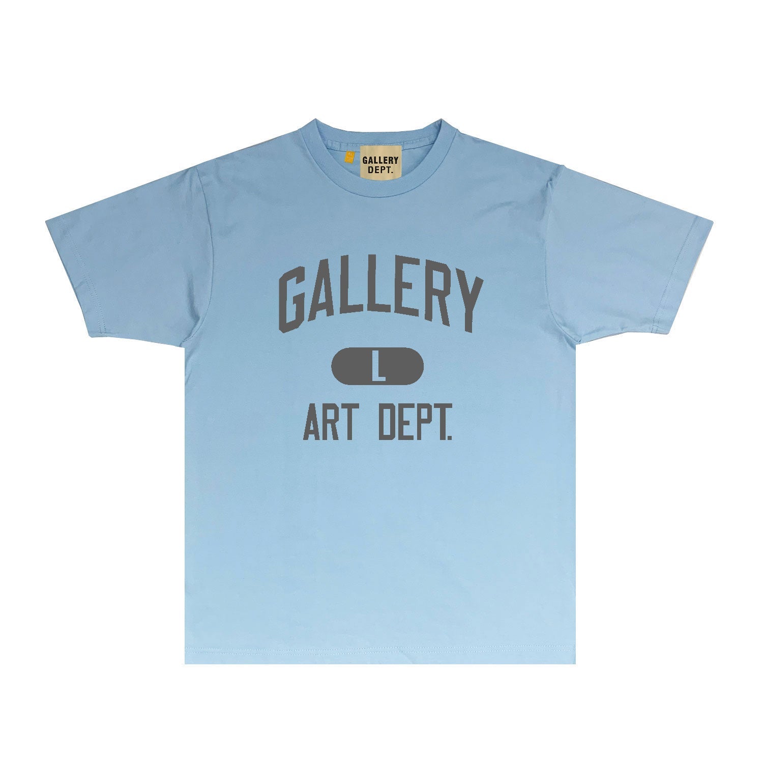 Gallery Dept T Shirt Retro Printed Loose Short-Sleeved Shirt