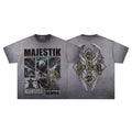 MAJESTIK Winged Cross Graphic T-Shirt ¡ª hero